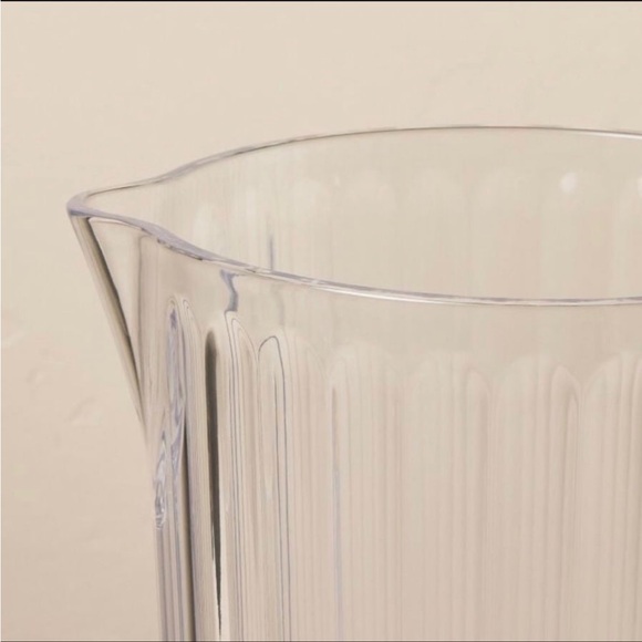 6-Piece Ribbed Plastic Pitcher and Tumbler Serving Set - Hearth & Hand Magnolia - Picture 5 of 7